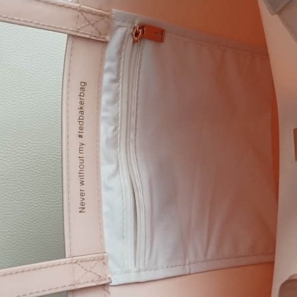 Ted Baker London Light Peach Large Tote Bag - Picture 8 of 14